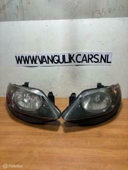 Koplamp  set  set Seat Ibiza 6J ('08-'17, Auto-onderdelen, Verlichting, Seat, Gebruikt, Ophalen of Verzenden
