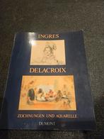 Ingres Delacroix Tekeningen en Aquarellen, Ophalen of Verzenden