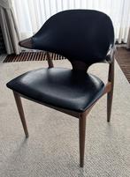 Zeldzame vintage stoel Arne Vodder door Mahjongg, Huis en Inrichting, Stoelen, Gebruikt, Bruin, Deens design, Eén