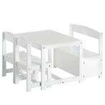 Speeltafel met opberg bankje  en 2 stoeltjes, Ophalen, Tafel(s) en Stoel(en)
