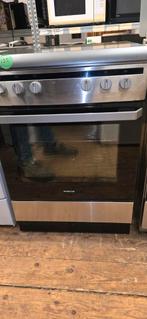 Zgan Inventum Rvs gasfornuis met garantie, Witgoed en Apparatuur, Fornuizen, Ophalen, Hete lucht, 4 kookzones, Zo goed als nieuw