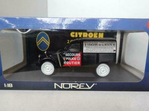 Norev Citroen 2CV Camionnette Police, Hobby en Vrije tijd, Modelauto's | 1:18, Nieuw, Auto, Norev, Ophalen of Verzenden