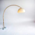 Vintage booglamp - jaren 60 - marmer voet, Huis en Inrichting, Lampen | Vloerlampen, Zo goed als nieuw, Ophalen