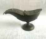 19e eeuws wierook scheepje van brons 14 cm, Antiek en Kunst, Ophalen of Verzenden