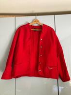 Vintage wollen vest, Scheiber, Maat 42/44 (L), Ophalen of Verzenden, Zo goed als nieuw