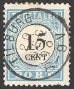Nederland Port 9 gestempeld Kleinrondstempel Tilburg, Postzegels en Munten, Postzegels | Nederland, Ophalen of Verzenden, T/m 1940