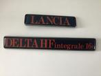 Lancia Delta integrale 16v emblemen, Achterklep, Gebruikt, Ophalen of Verzenden, Achter