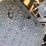 plafond hanglamp, Huis en Inrichting, Lampen | Hanglampen, Ophalen, Gebruikt, Glas, Minder dan 50 cm