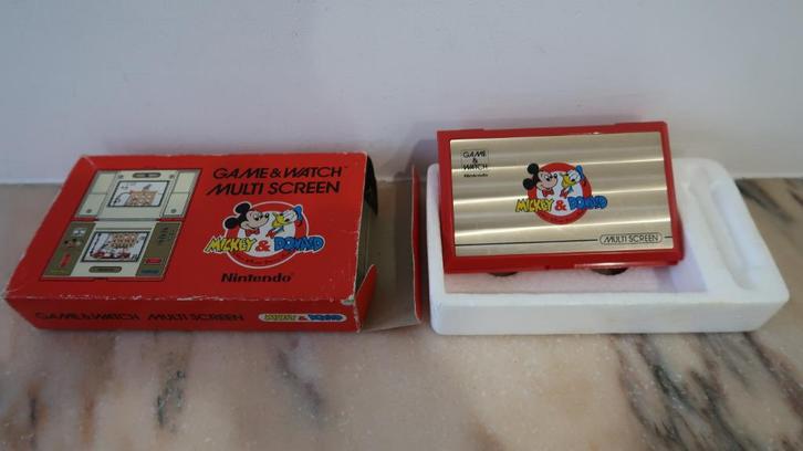 Game & Watch Mickey & Donald Nintendo, Spelcomputers en Games, Games | Nintendo Game Boy, Gebruikt, Avontuur en Actie, 1 speler