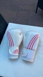 Bokshandschoenen Adidas wit 10oz, Ophalen of Verzenden, Gebruikt, Bokshandschoenen