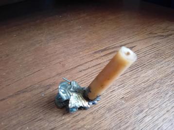 ANTIEKE/OUDE KAARSEN KNIJPER VOOR KERSTBOOM  beschikbaar voor biedingen