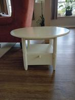 Ronde Salontafel met Opbergruimte, Ophalen of Verzenden, Rond, 50 tot 100 cm, Minder dan 50 cm