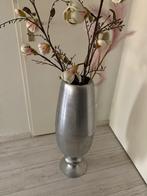 Zilverkleurige vaas, Ophalen, Overige materialen, Gebruikt, Overige kleuren