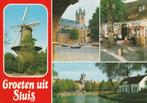 Groeten uit Sluis, Verzamelen, Ansichtkaarten | Nederland, Verzenden, 1980 tot heden, Ongelopen, Zeeland