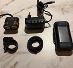 BBB CYCLING SCOPE 1300L BLS-68 KOPLAMP ZWART - voorlamp, Ophalen of Verzenden, Zo goed als nieuw, Accu, Voorlicht