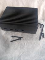 Raspberry PI4 Behuizing / Case, Zwart, Behuizing PI4, Verzenden, DDR4, Nieuw