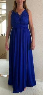 Prachtige blauwe galajurk, Kleding | Dames, Maat 38/40 (M), Blauw, Ophalen of Verzenden, Zo goed als nieuw