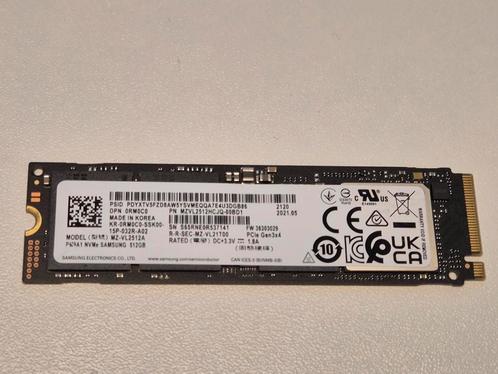 Samsung PM9A1 512GB Nvme SSD 2280, Computers en Software, Harde schijven, Gebruikt, Laptop, Intern, SSD, Overige aansluitingen