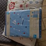 Kinderdekbedovertrek 140/200 stoer, Eenpersoons, Blauw, Dekbedovertrek, Nieuw