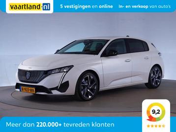 Peugeot 308 1.2 PT All. Pack Bns Aut. [ Camera Apple CarPlay, Auto's, Automaat, Gebruikt, 1199 cc, Wit