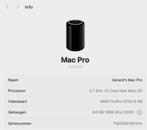 Apple Mac Pro 6.1 2013 12 Core 64GB RAM, Computers en Software, Apple Desktops, Ophalen, 64 GB of meer, 2 tot 3 Ghz, SSD