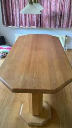 Licht eiken eettafel, Huis en Inrichting, Tafels | Eettafels, Ophalen, 50 tot 100 cm, Zo goed als nieuw, Vijf personen of meer