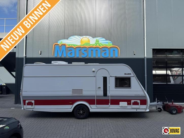 Kabe Royal 520 XL Model 2017 | 230 breed, Caravans en Kamperen, Caravans, tot en met 4, Rondzit, Kabe, Frans bed, Overige typen