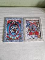 2 leuke schilderijen - zelf geknutseld 26 x 35 cm, Ophalen of Verzenden, Wanddecoratie