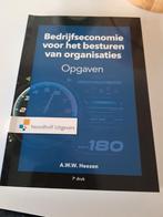 Nieuw opgave boek bedrijfseconomie, Ophalen, Beta, Zo goed als nieuw, HBO