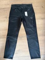 Monari Lederlook Broek Maat 40 - Nieuw met kaartje!, Maat 38/40 (M), Zwart, Nieuw, Ophalen of Verzenden
