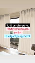 Gordijnen maker / naaister gezocht / stoffeerder gezocht, Verzenden, 200 cm of meer