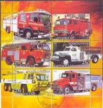 Brandweer wagens - Kyrgyzstan 2005 - Gestempeld a, Verzenden, Gestempeld, Auto's