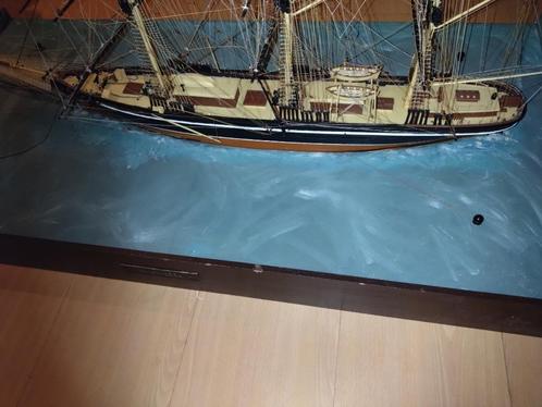 Cutty Sark kunststof met onderbouw, Hobby en Vrije tijd, Modelbouw | Boten en Schepen, Gebruikt, 1:50 tot 1:200, Overige merken