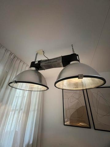 Industriële Philips Fabriekslamp - Vintage Design Lamp beschikbaar voor biedingen