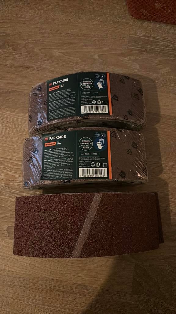 18x schuurpapier 75x457, Ophalen of Verzenden, Zegels, Bonnen of Punten