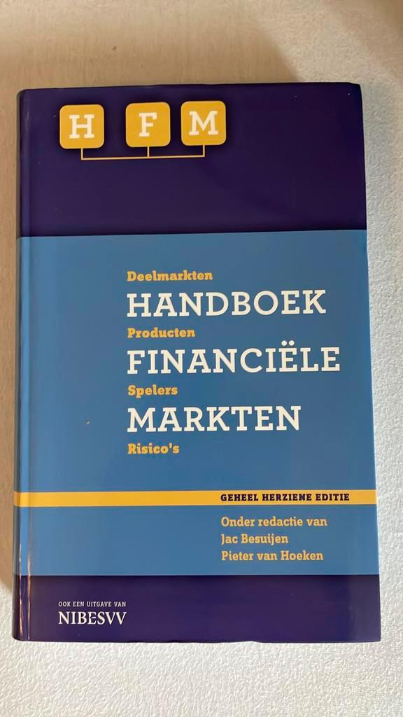 J. Besuijen - Handboek Financiele Markten, Boeken, Economie, Management en Marketing, Zo goed als nieuw, Management, Ophalen of Verzenden