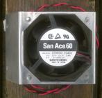 Ventilator 12 Volt DC, 60 x 60 x 25 mm, Nieuw, Ophalen of Verzenden, Nb, Sanyo