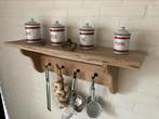 Nieuw gemaakte keukenregaal - eikenhout - 90 cm, Huis en Inrichting, Woonaccessoires | Wandplanken en Boekenplanken, Ophalen of Verzenden