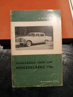 Mercedes-Benz 180/ 190c Vraagbaak Diverse mod., Ophalen of Verzenden, Gelezen, Mercedes, P. Olyslager