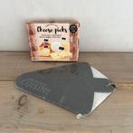 Leisteen snijplank serveerplank serveerplankje  kaasprikkers, Ophalen of Verzenden, Zo goed als nieuw