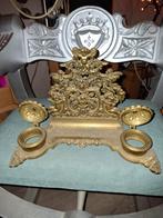 Inktstel met brievenhouder, Ophalen of Verzenden, Ovaal, Minder dan 50 cm