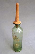 17 de eeuw Waldglas Medicijnfles met Benen Tuit Bodemvondst, Ophalen of Verzenden