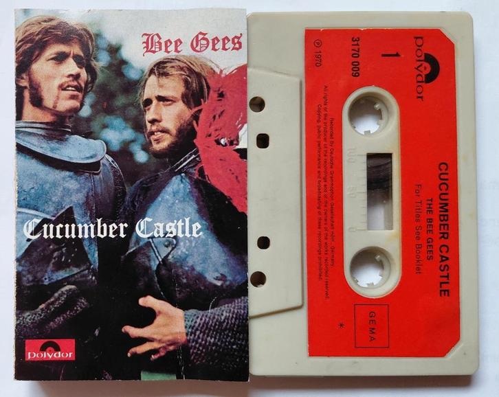 The Bee Gees.  MC 'Cucumber Castle', Cd's en Dvd's, Cassettebandjes, Zo goed als nieuw, 1 bandje, Ophalen of Verzenden