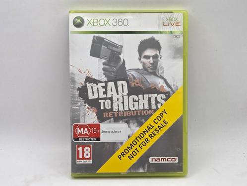 Dead to rights retribution XBOX 360, Spelcomputers en Games, Games | Xbox 360, Zo goed als nieuw, Shooter, 1 speler, Vanaf 18 jaar