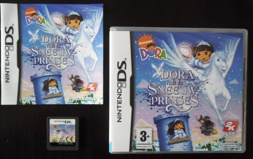 Dora redt de Sneeuw Prinses voor de Nintendo DS Compleet, Spelcomputers en Games, Games | Nintendo DS, Zo goed als nieuw, Ophalen of Verzenden