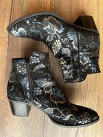 lilian made in Italy dames enkellaarsjes 43 zwart, Zwart, Lage of Enkellaarzen, Ophalen of Verzenden, Gedragen