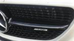 Mercedes Benz AMGLogohoogglanszwartEmbleem voorGrilleBadge, Auto diversen, Tuning en Styling, Ophalen of Verzenden