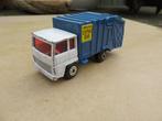 Matchbox No 36 Refuse Truck vuilniswagen Blauw wit, Ophalen of Verzenden, Bus of Vrachtwagen, Zo goed als nieuw