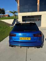 Audi A6 RS6 4.0 Tfsi Quattro 770pk Tiptronic 2017 Blauw, Auto's, 8 cilinders, Blauw, 120 €/maand, 10 km/l