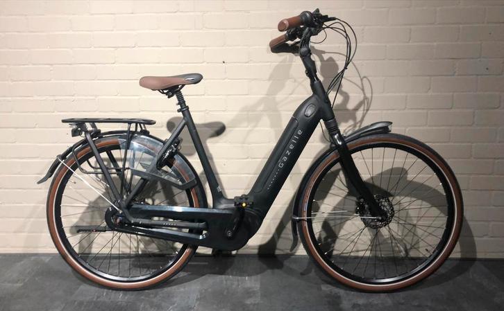 Gazelle Grenoble C8 dames 53cm, Fietsen en Brommers, Elektrische fietsen, Zo goed als nieuw, Gazelle, 51 tot 55 cm, 50 km per accu of meer
